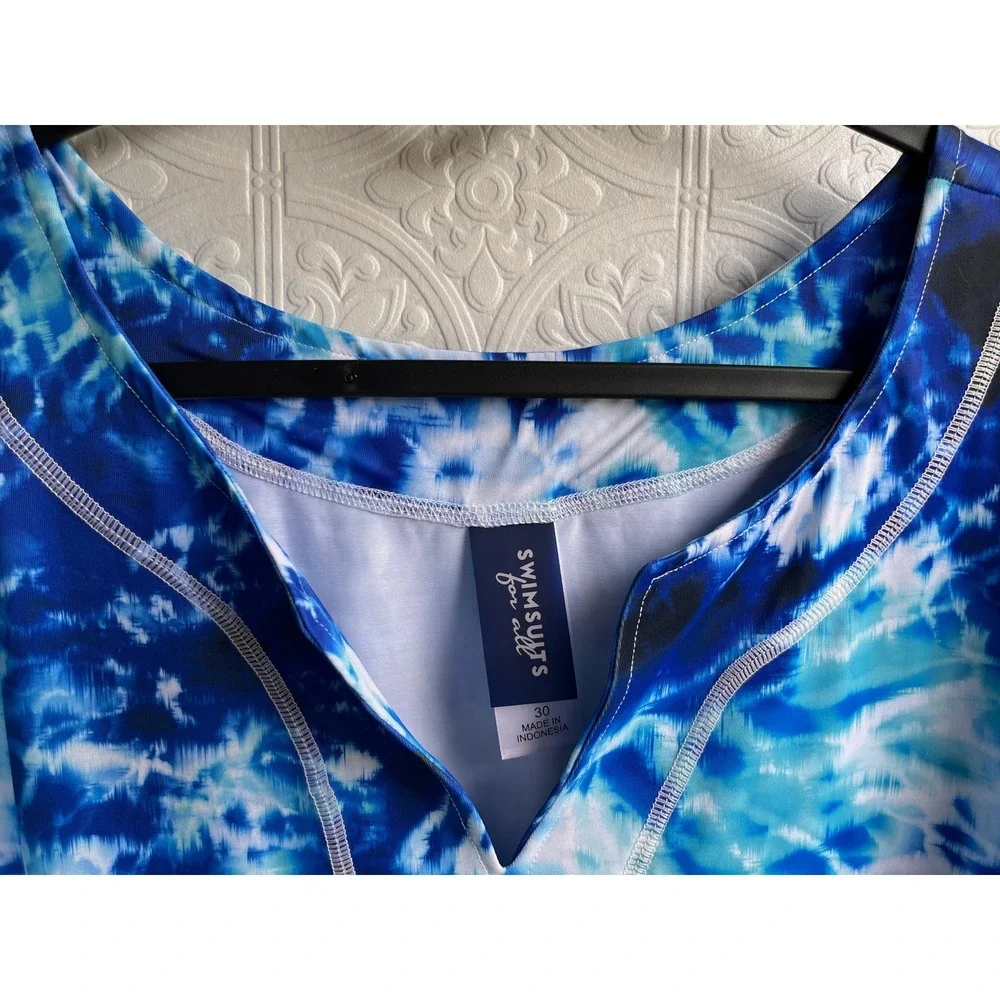 Swimsuits For All blue white